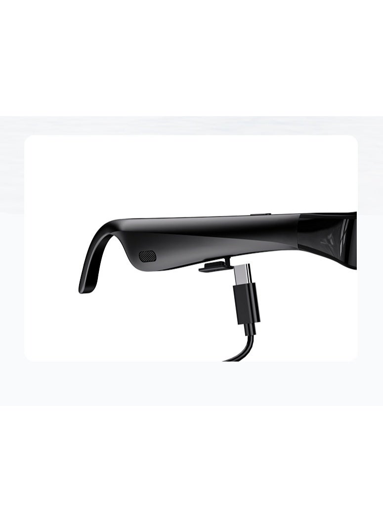 2-in-1 Smart Round Sunglasses & Wireless Stereo Sports Earphones, Waterproof Design for Sweat & Rain, Touch Control Operation, Built-in HD Microphone for Clear Calls, Unisex Fashion Style, Comfortable & Stable Wearing, Suitable for Sports, Commute & Outdoor Activities, Combined Sun Protection & Music Entertainment, Perfect Blend of Smart Wearable & Fashion Accessory - Image 5